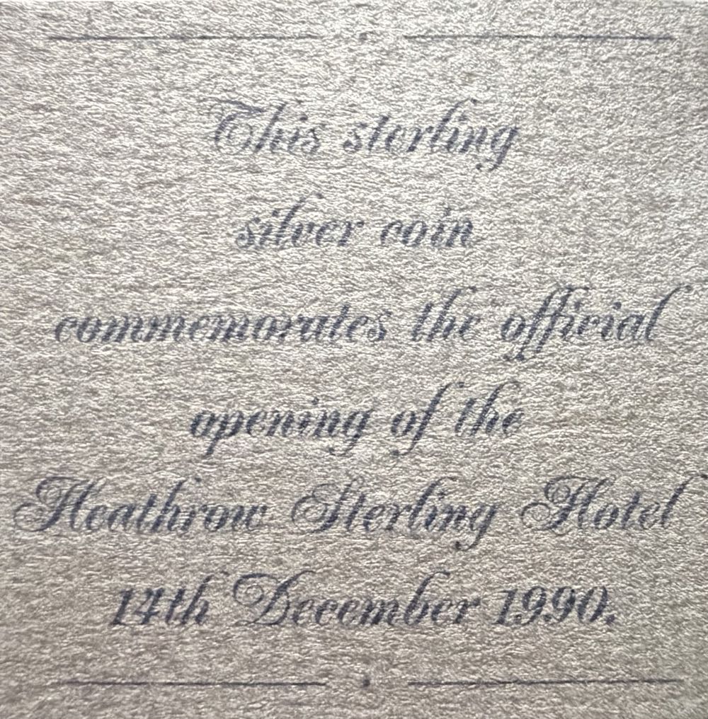 1990 Welsh Leek Silver £1  coin collectible - Main Image 4