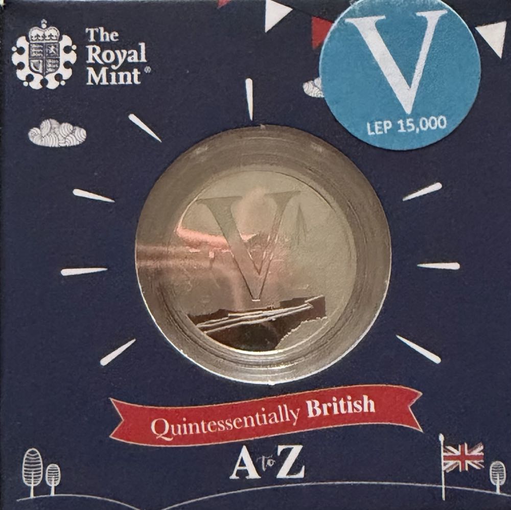 2018 A-Z Villages Silver 10p  coin collectible - Main Image 3