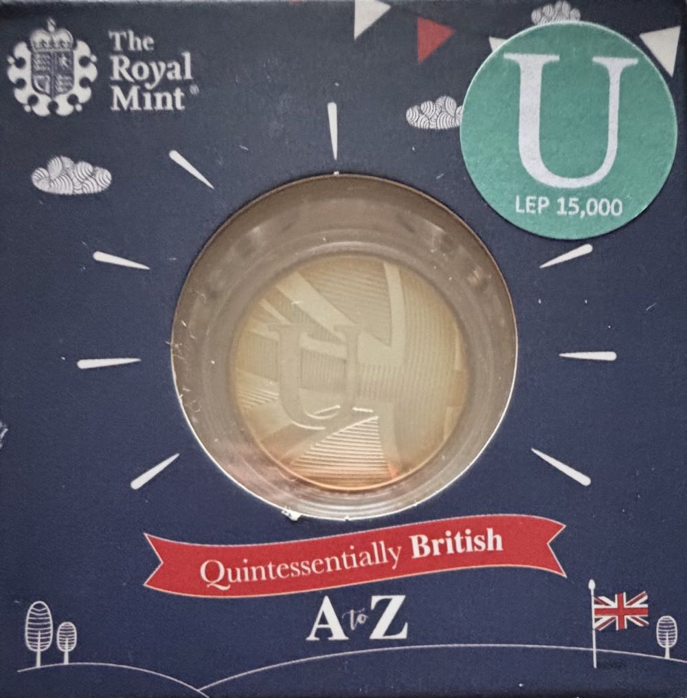 2018 A-Z Union Flag Silver 10p  coin collectible - Main Image 3