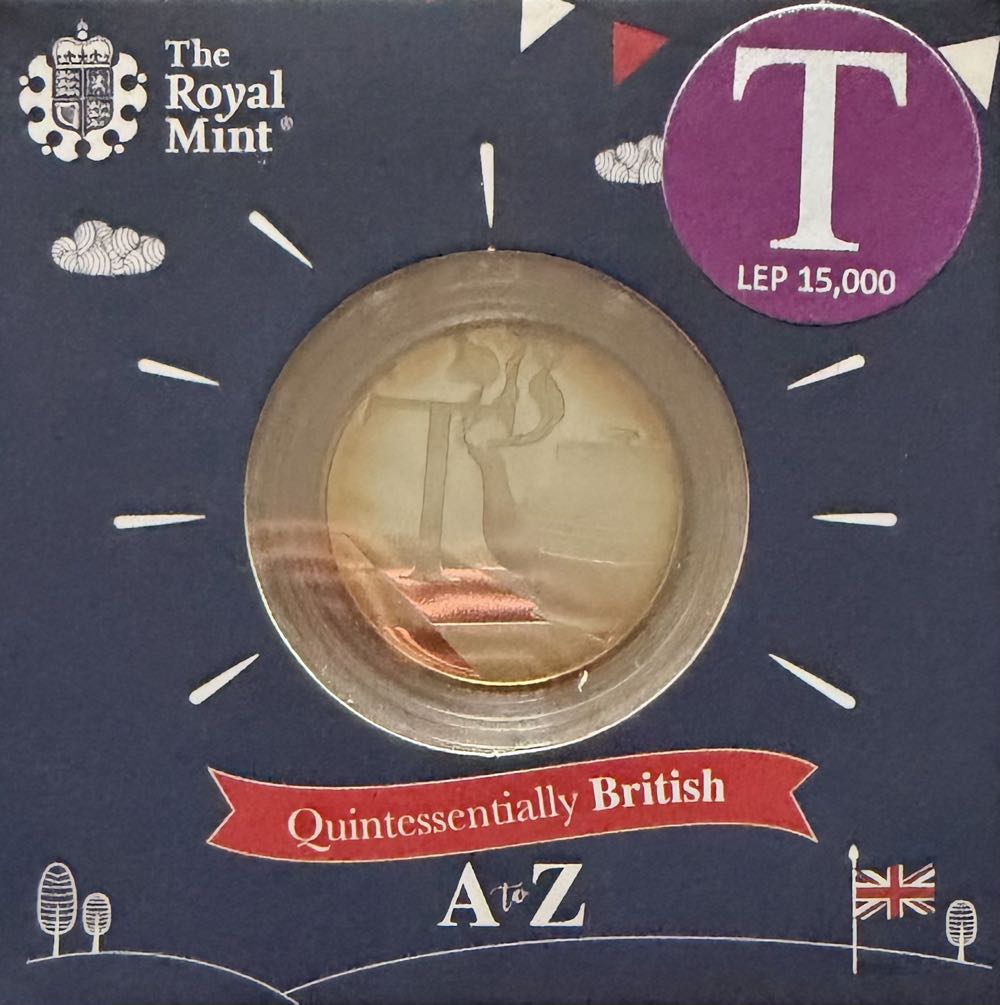 2018 A-Z Teapot Silver 10p  coin collectible - Main Image 3