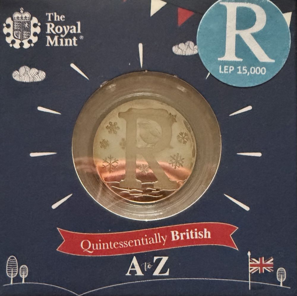 2018 A-Z Robin Silver 10p  coin collectible - Main Image 3