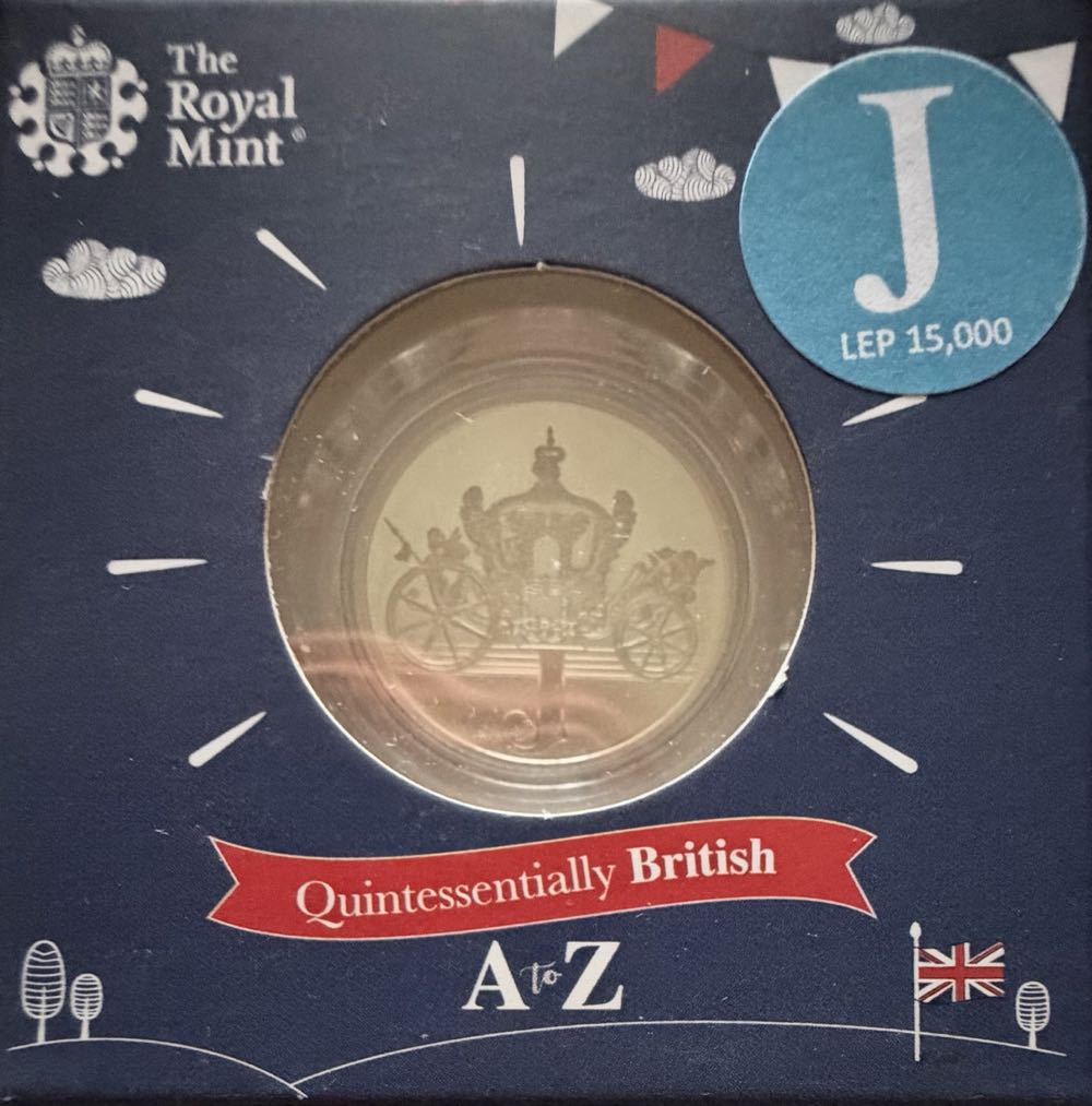 2018 A-Z Jubilee Silver 10p  coin collectible - Main Image 3