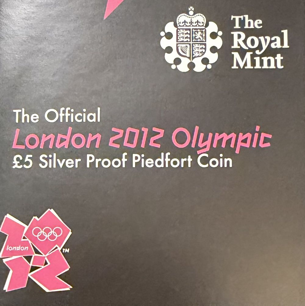 2012 London 2012 Piedfort £5  coin collectible - Main Image 3