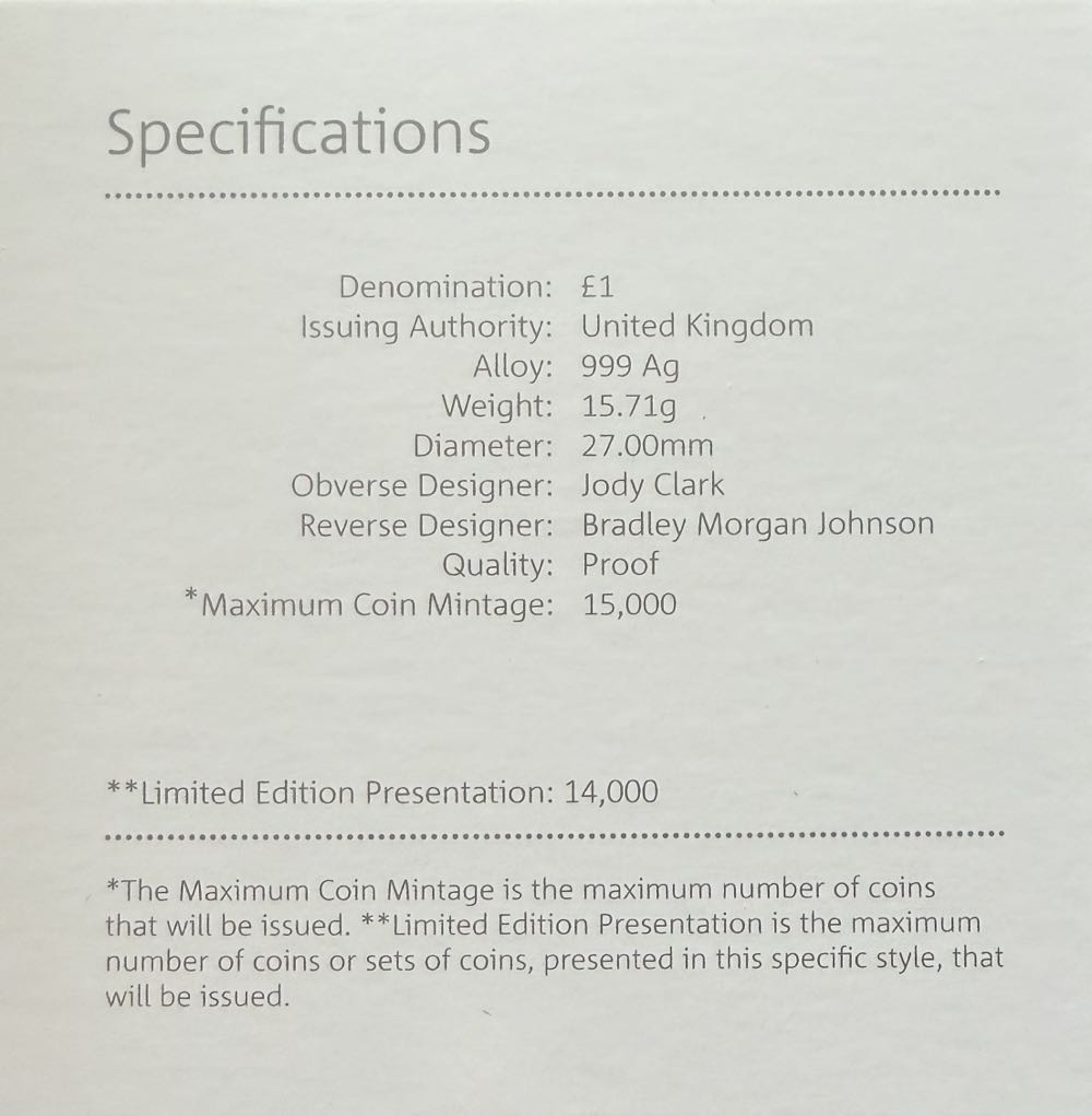 2020 Elton John Half Ounce £1  coin collectible - Main Image 4