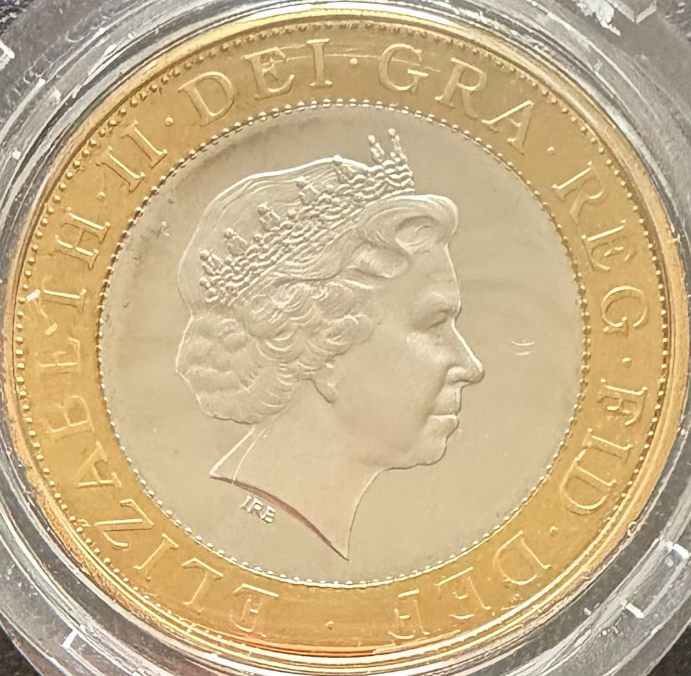 2005 End Of WW II Piedfort £2  coin collectible - Main Image 2