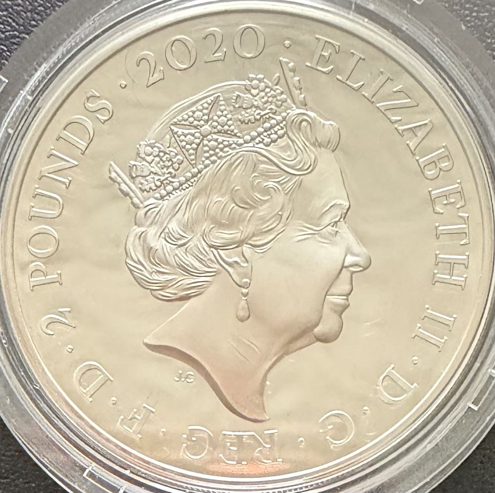 2020 Bond, James Bond Silver £2  coin collectible - Main Image 2