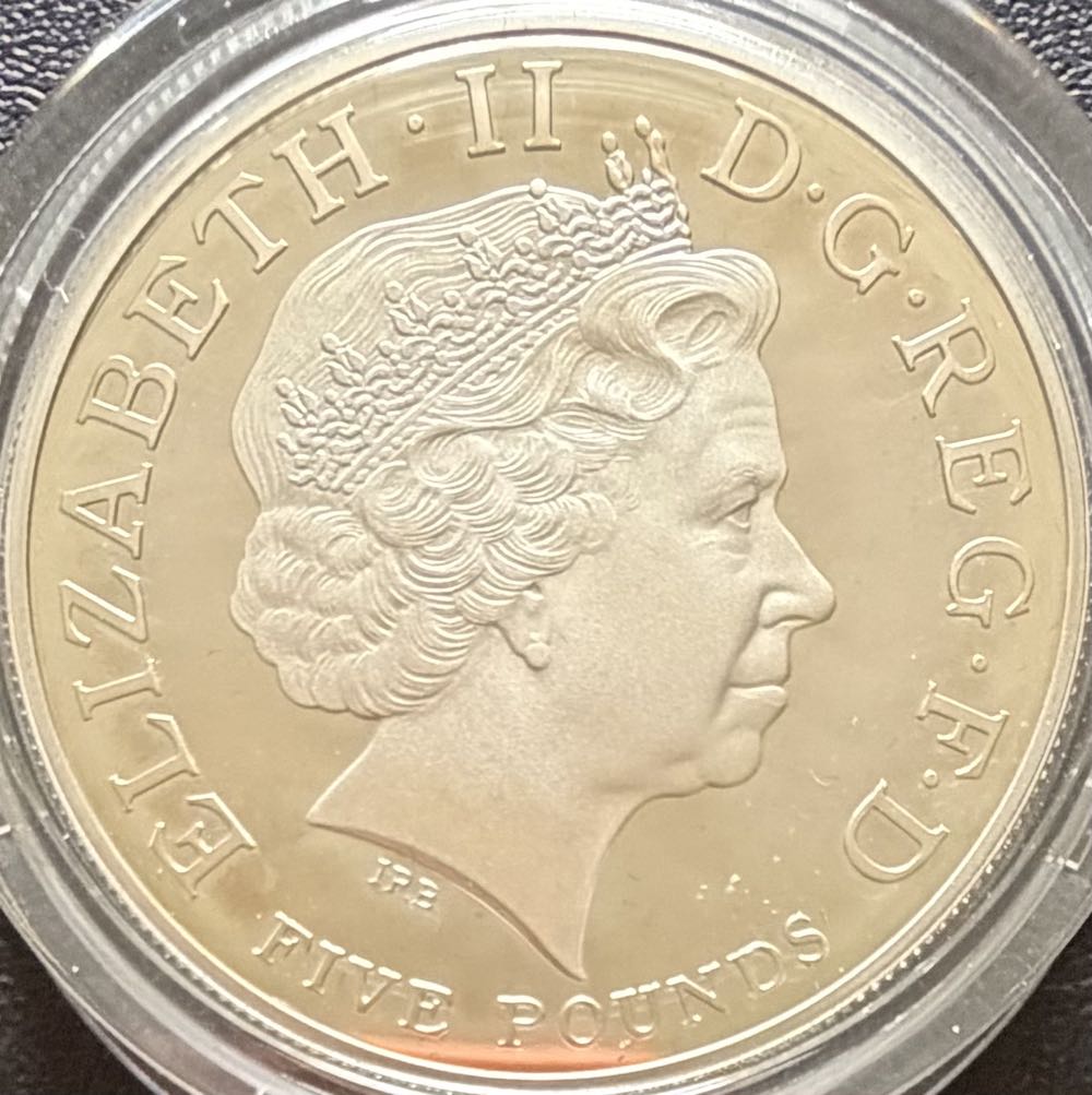 Countdown To London Piedfort £5  coin collectible - Main Image 2