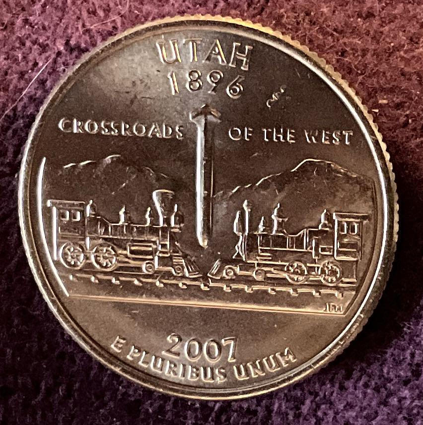 Quarter Utah 2007 D 46  coin collectible - Main Image 4
