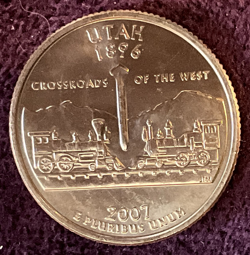 Quarter Utah 2007 D 56  coin collectible - Main Image 4