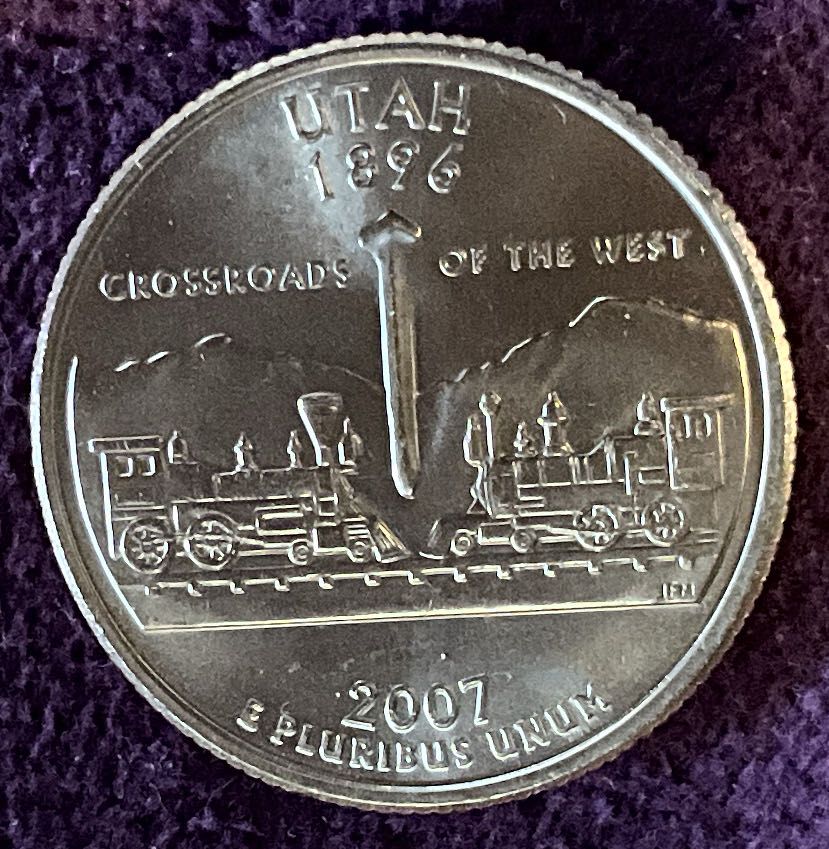 Quarter Utah 2007 D 57  coin collectible - Main Image 4