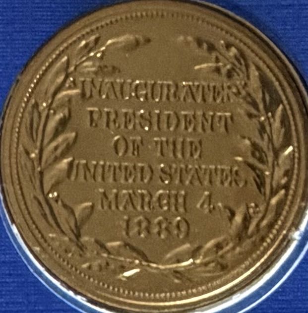 President Benjamin Harrison Medal Cover  coin collectible - Main Image 4
