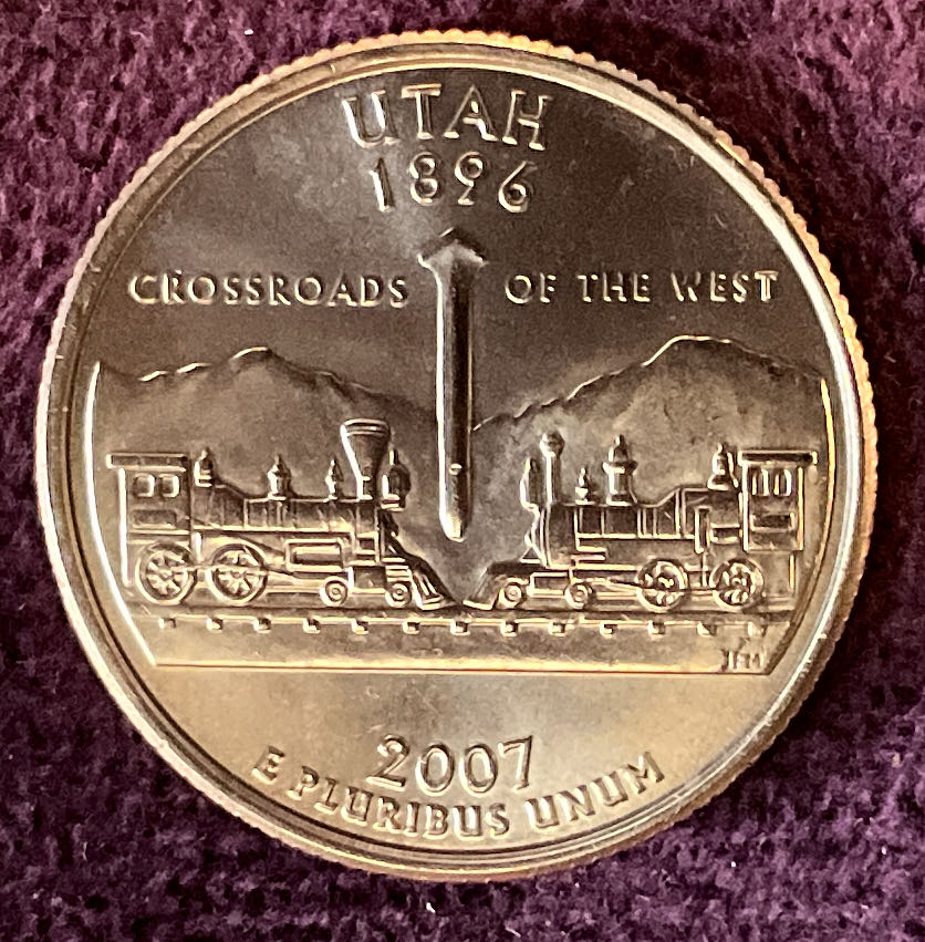 Quarter Utah 2007 D 58  coin collectible - Main Image 4