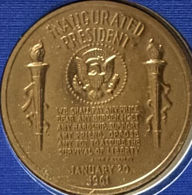 President John F Kennedy Medal Cover  coin collectible - Main Image 4