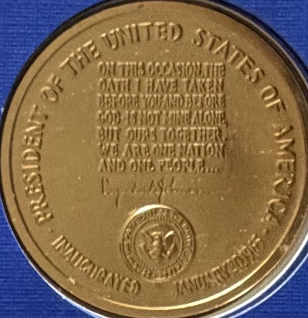 President Lyndon B Johnson Medal Cover  coin collectible - Main Image 4