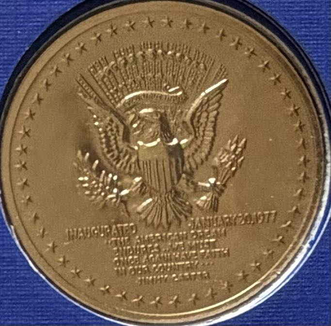 President Jimmy Carter Medal Cover  coin collectible - Main Image 4