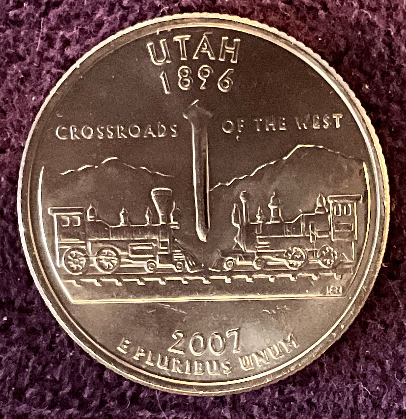 Quarter Utah 2007 D 59  coin collectible - Main Image 4