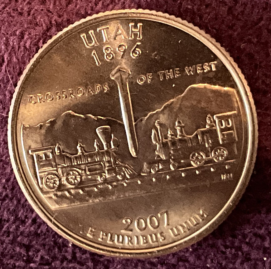 Quarter Utah 2007 D 61  coin collectible - Main Image 4