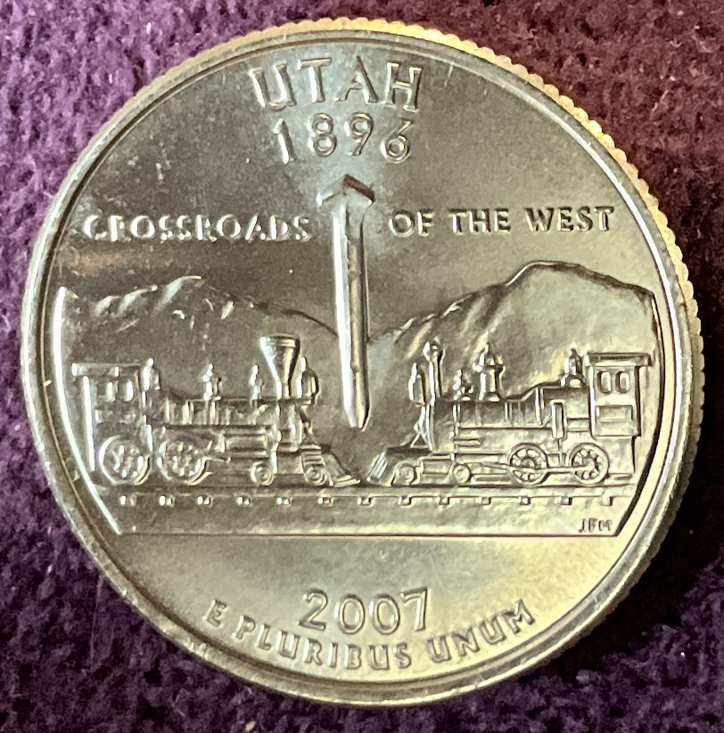 Quarter Utah 2007 D 62  coin collectible - Main Image 4