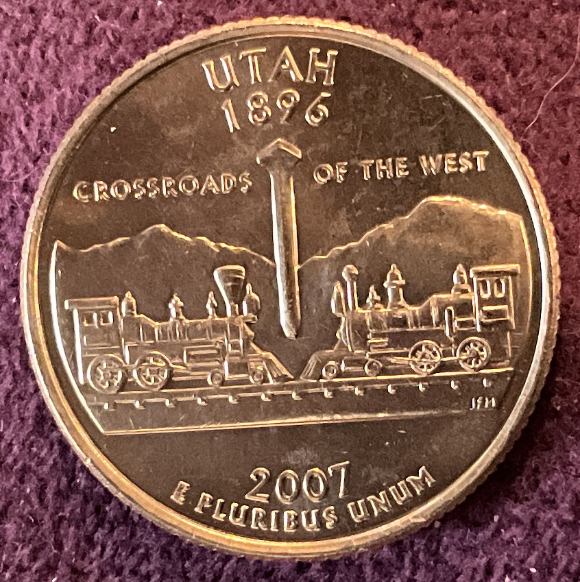 Quarter Utah 2007 D 67  coin collectible - Main Image 4