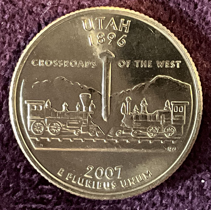 Quarter Utah 2007 D 68  coin collectible - Main Image 4