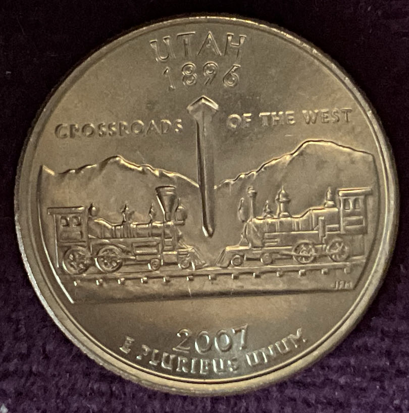 Quarter Utah 2007 D 71  coin collectible - Main Image 4