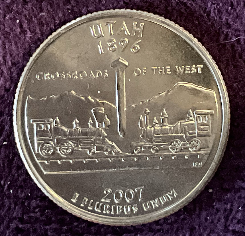 Quarter Utah 2007 D 72  coin collectible - Main Image 4