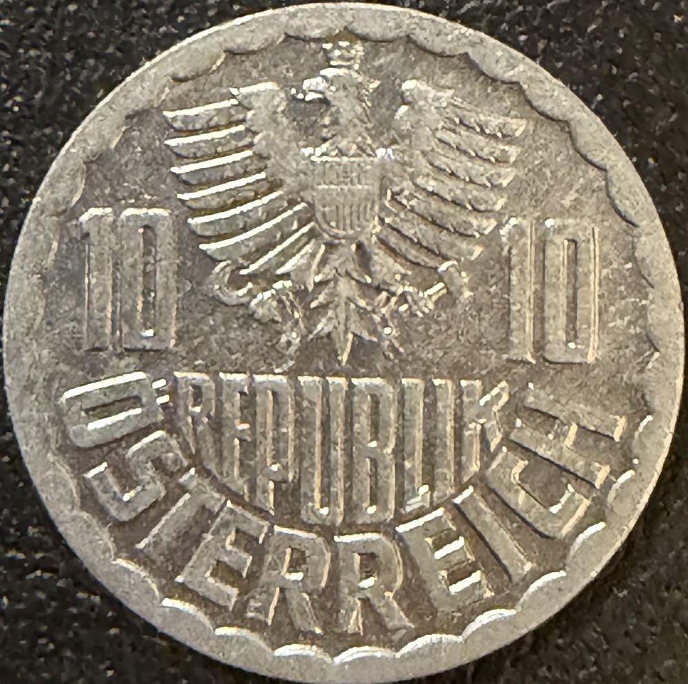 1981 Austria 10 Groschen  coin collectible - Main Image 2