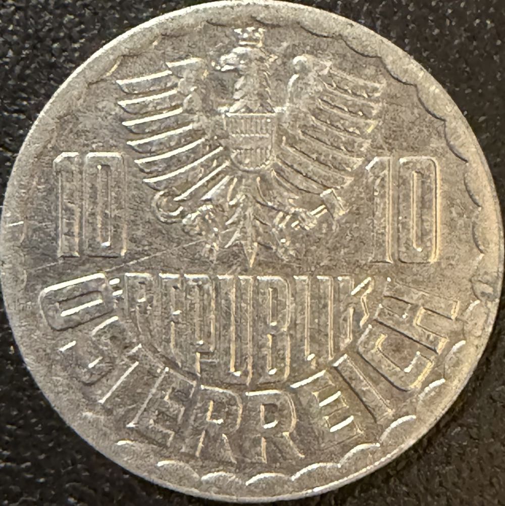 1988 Austria 10 Groschen  coin collectible - Main Image 2