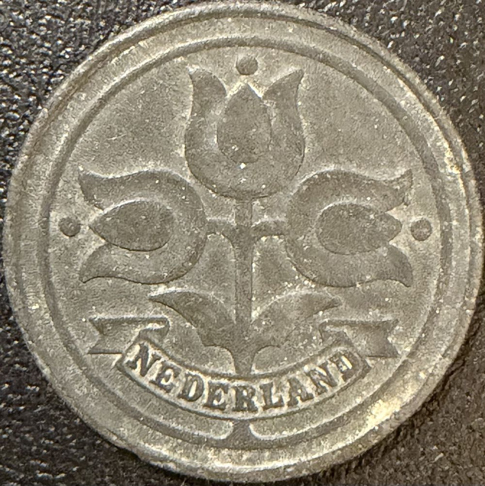 1942 Netherlands 10 Cents  coin collectible - Main Image 2