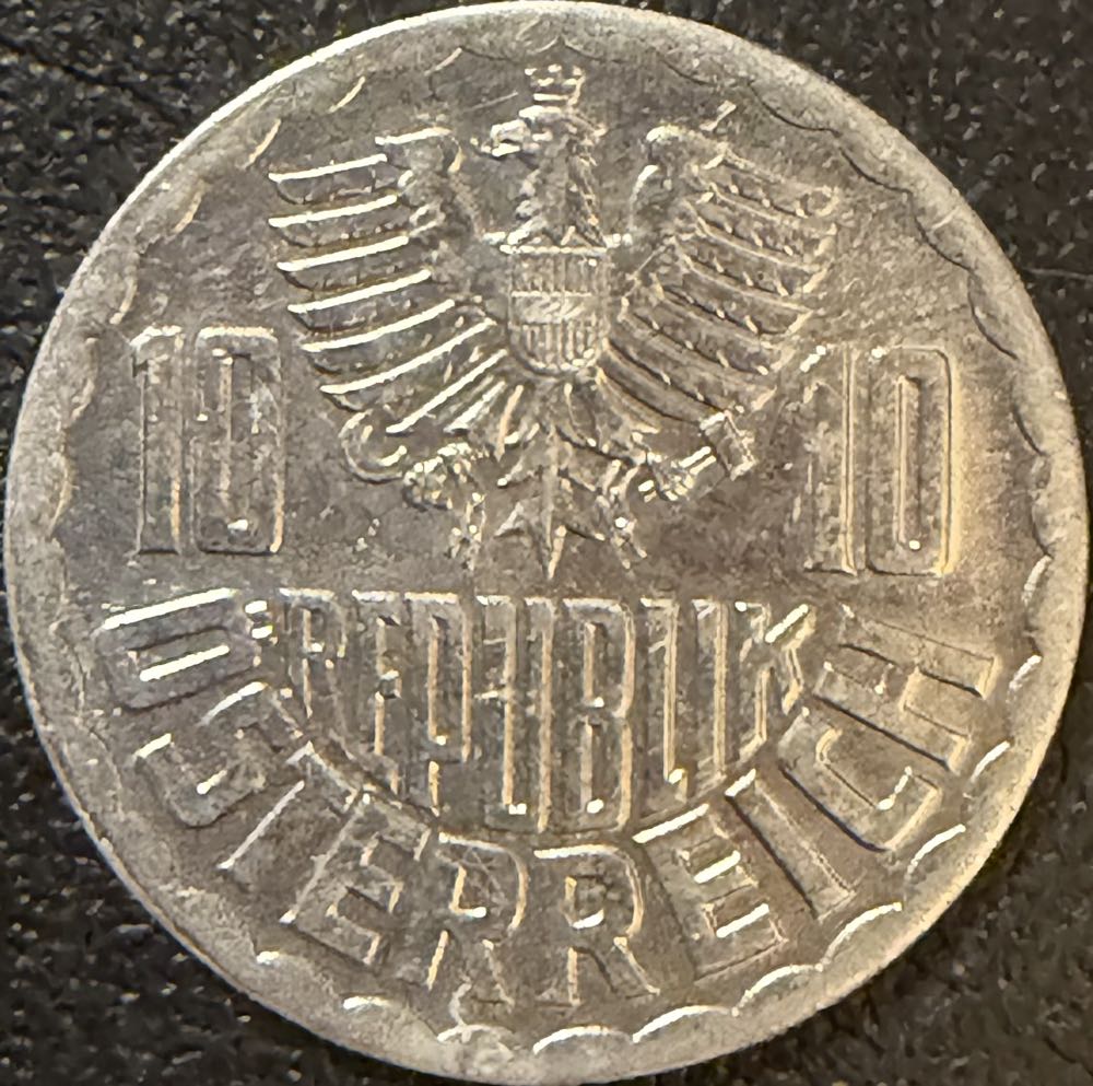 1988 Austria 10 Groschen (2)  coin collectible - Main Image 2