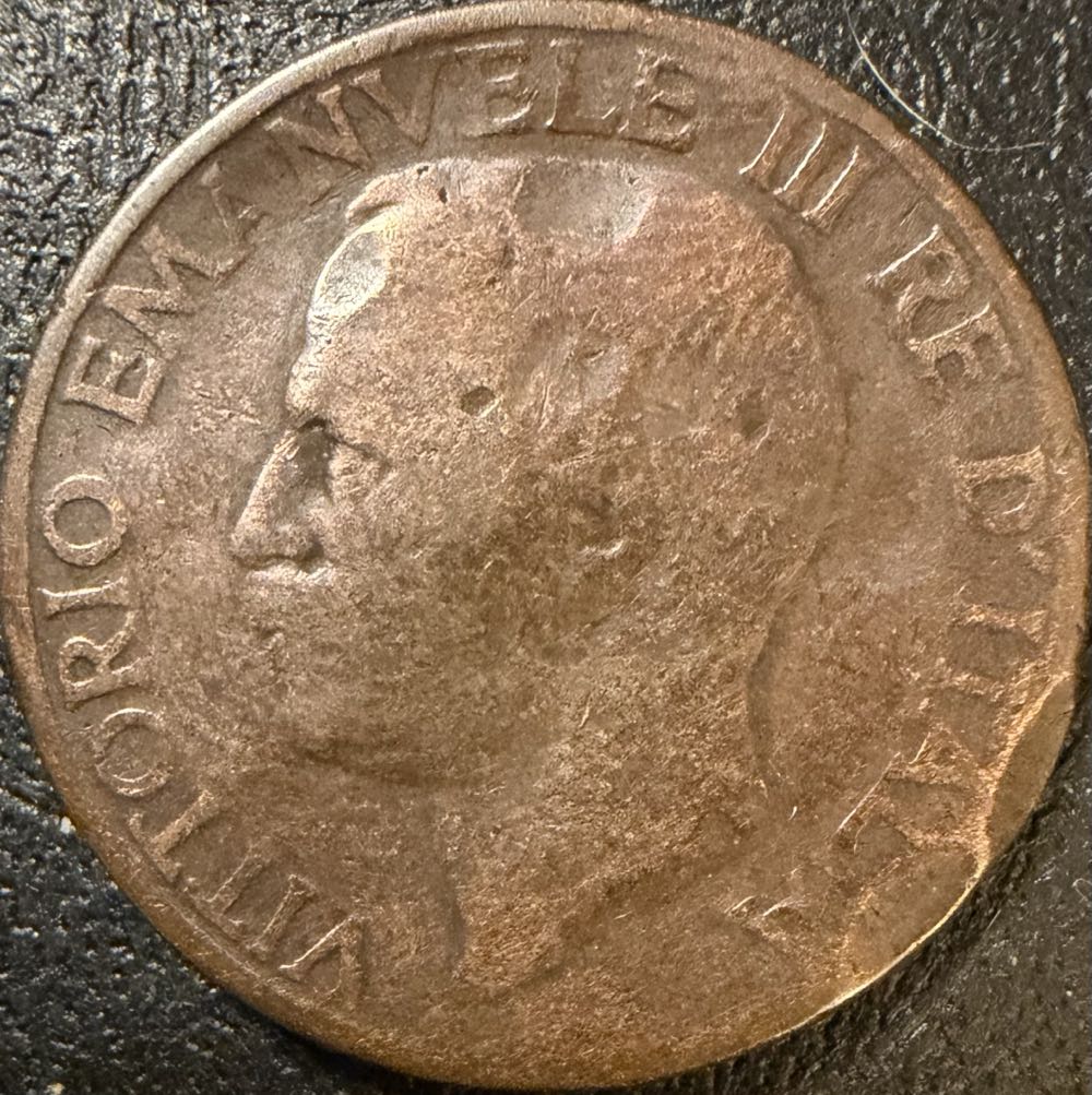 1930 Italy 10 Centesimi  coin collectible - Main Image 2