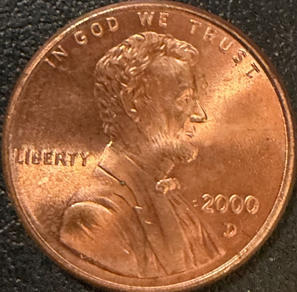 2000 Lincoln 1 Cent D (2)  coin collectible - Main Image 2
