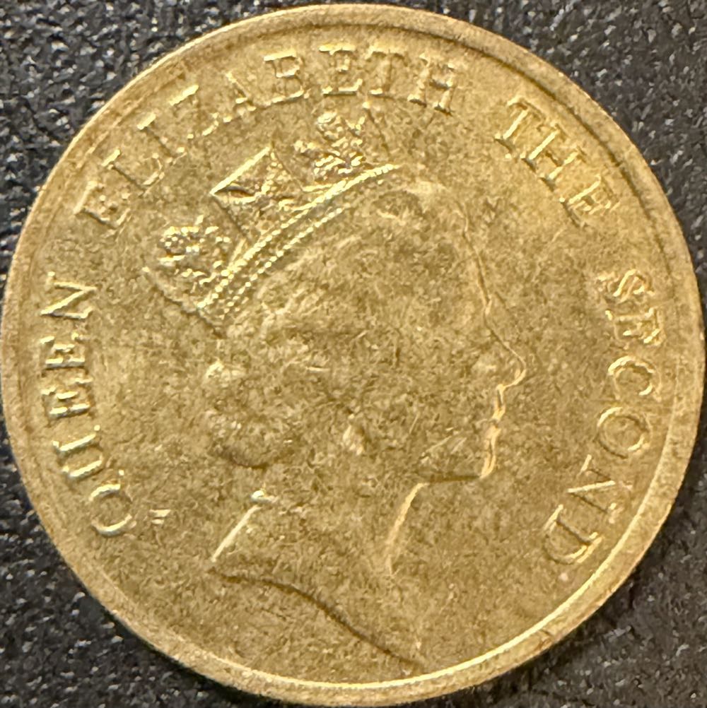 1985 Hong Kong Ten Cents  coin collectible - Main Image 2