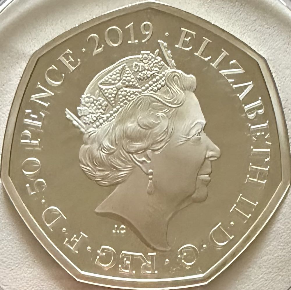 2019 The Gruffalo Silver 50p  coin collectible - Main Image 2