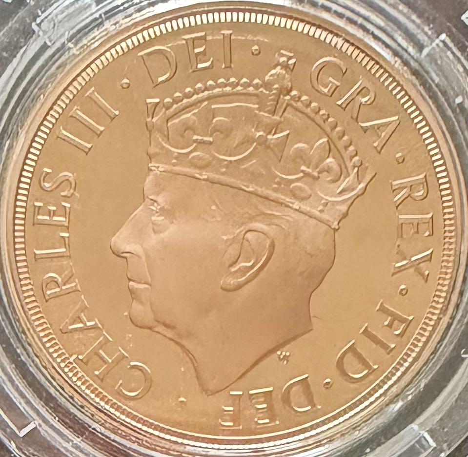 2023 Charles III Coronation Sovereign  coin collectible - Main Image 2