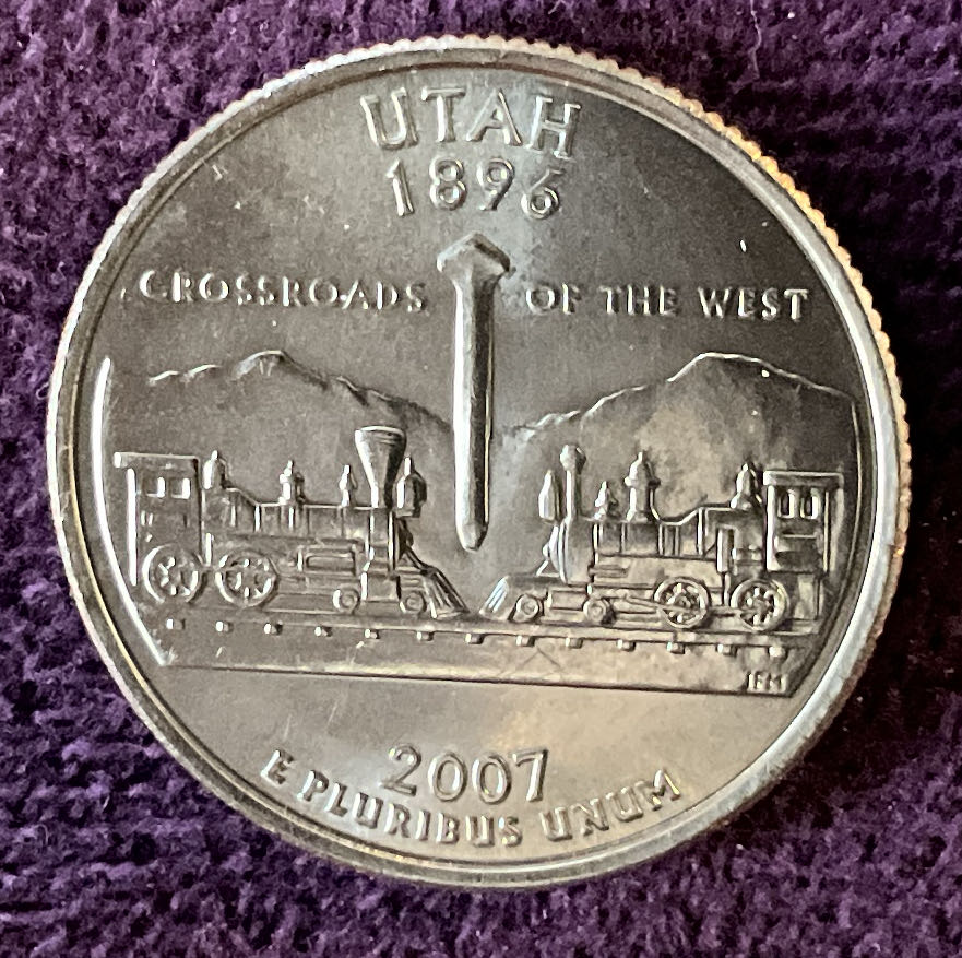 Quarter Utah 2007 D 78  coin collectible - Main Image 4