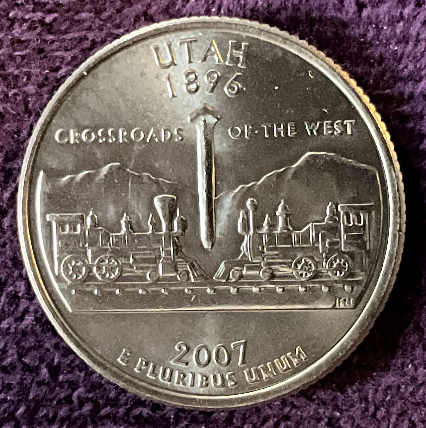 Quarter Utah 2007 D 79  coin collectible - Main Image 4