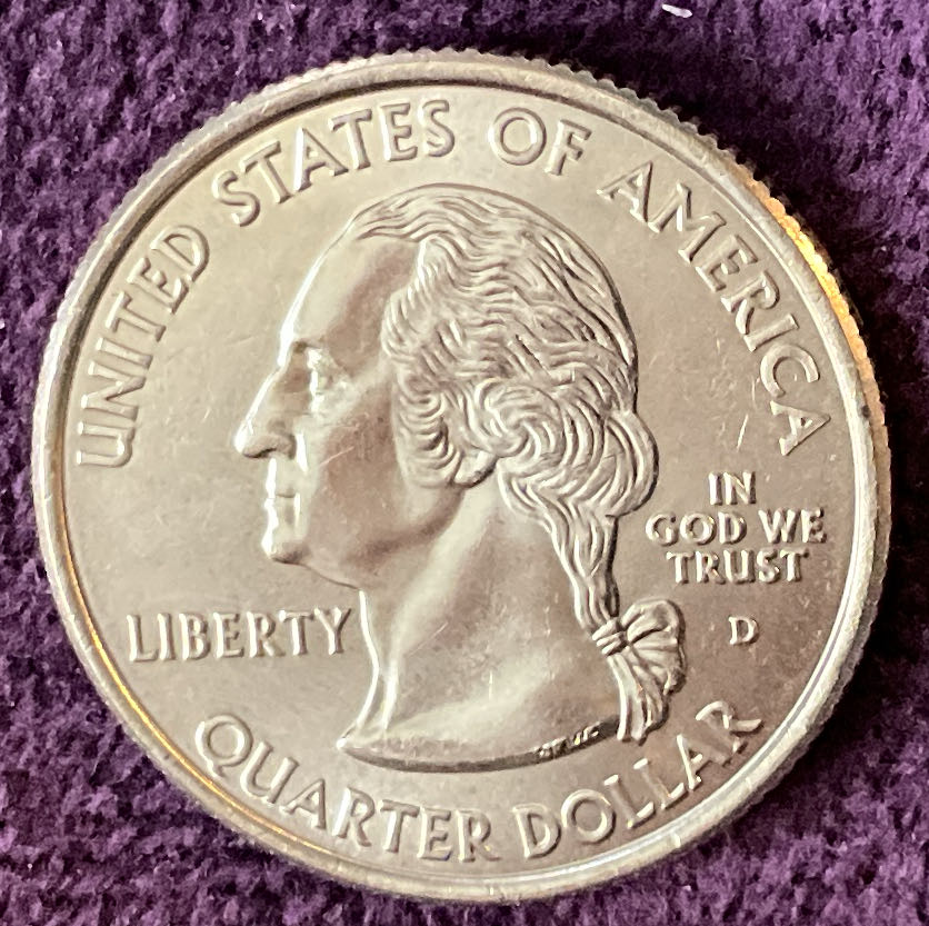 Quarter Blue Ridge Parkway 2015 D 5