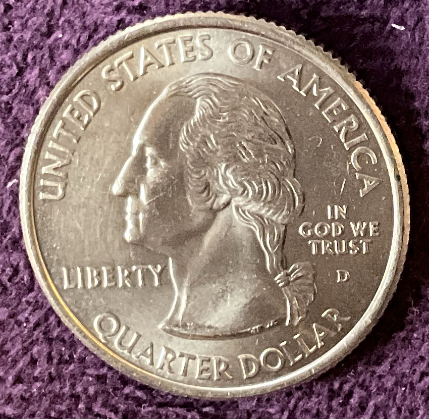 Quarter Utah 2007 D 80  coin collectible - Main Image 3