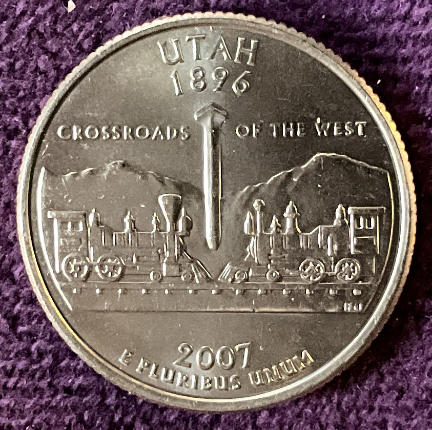 Quarter Utah 2007 D 81  coin collectible - Main Image 4