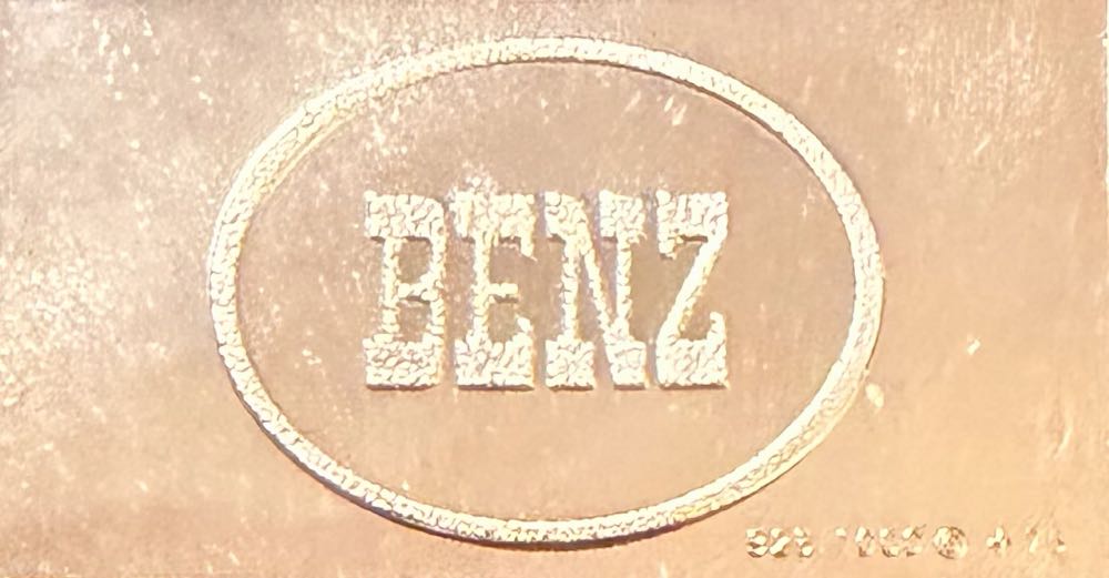 Benz 1885 Silver Ingot  coin collectible - Main Image 2