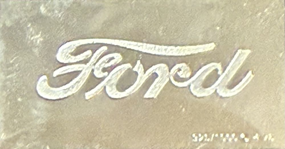 Ford 1896 Silver Ingot  coin collectible - Main Image 2