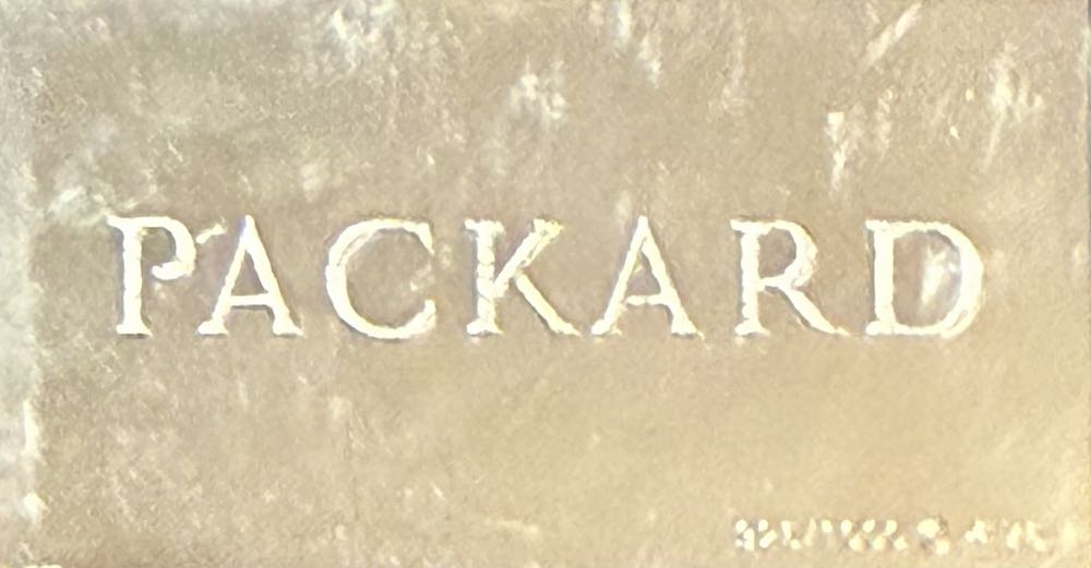 Packard 1899 Silver Ingot  coin collectible - Main Image 2