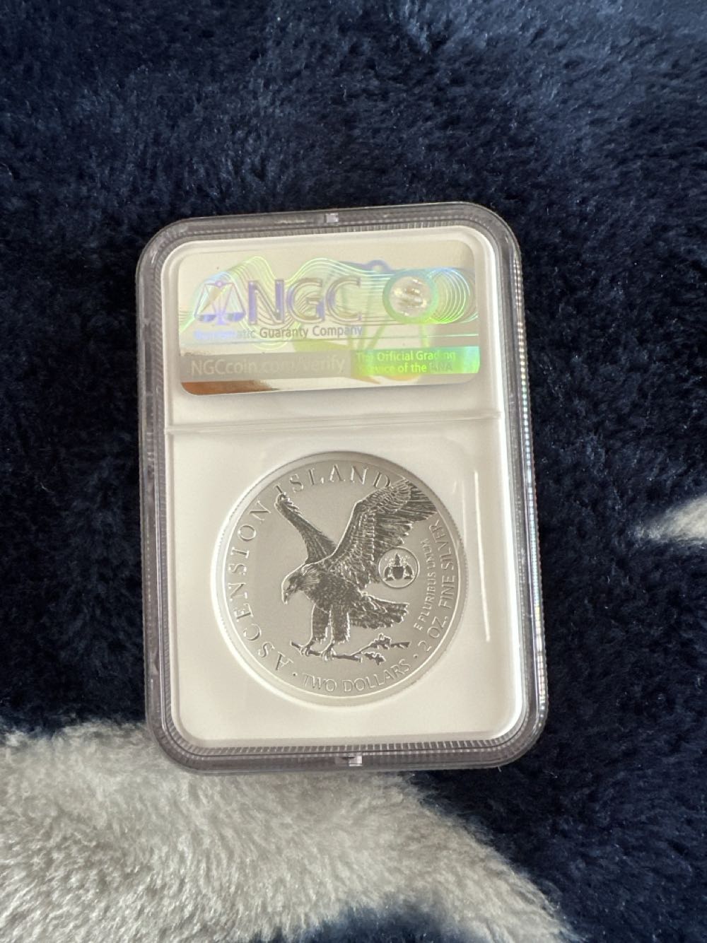 2026 Ascension Islands $2 2oz Silver Eagle - Liberty Bell 250 Privy  coin collectible - Main Image 2