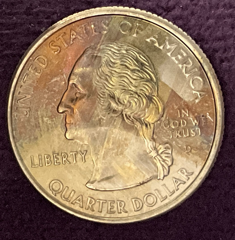 Quarter Oklahoma 2008 D 1  coin collectible - Main Image 3