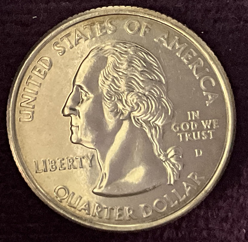 Quarter Oklahoma 2008 D 2  coin collectible - Main Image 3