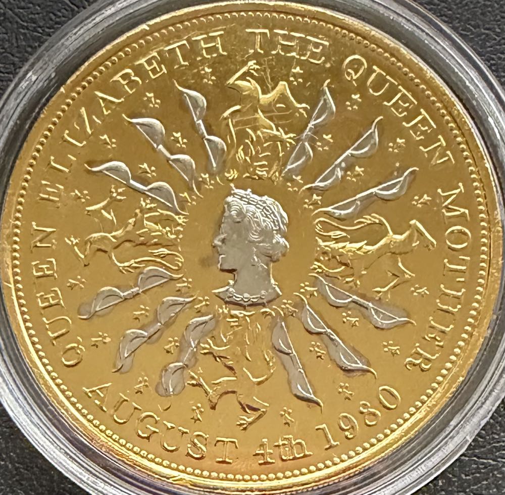 1983 Royal Coat Of Arms Piedfort £1