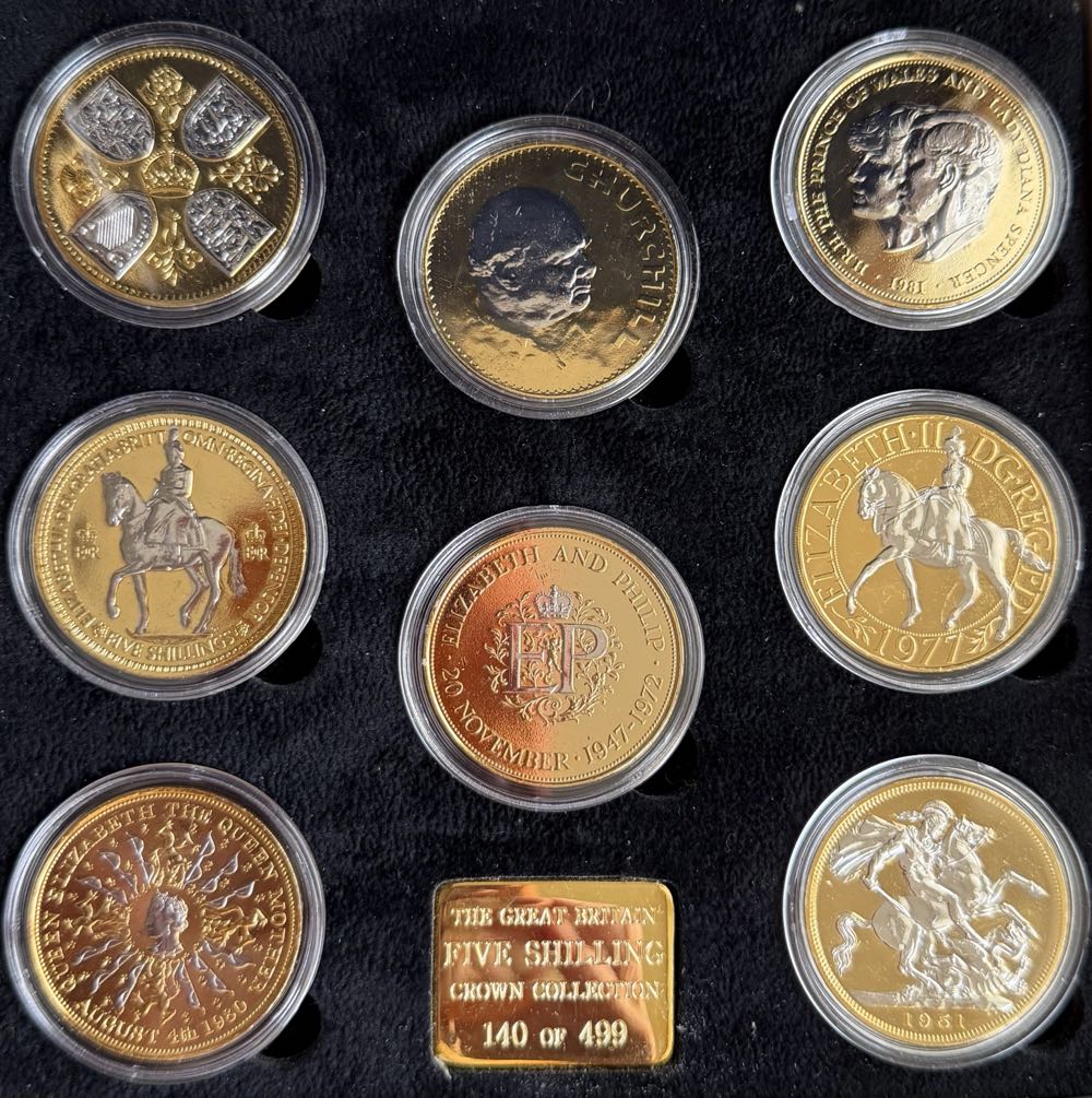 1981 Charles & Diana Gold Plated  coin collectible - Main Image 4