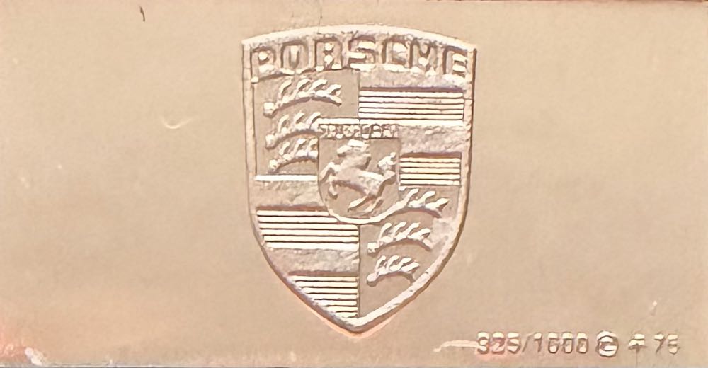 Porche 1964 Silver Ingot  coin collectible - Main Image 2