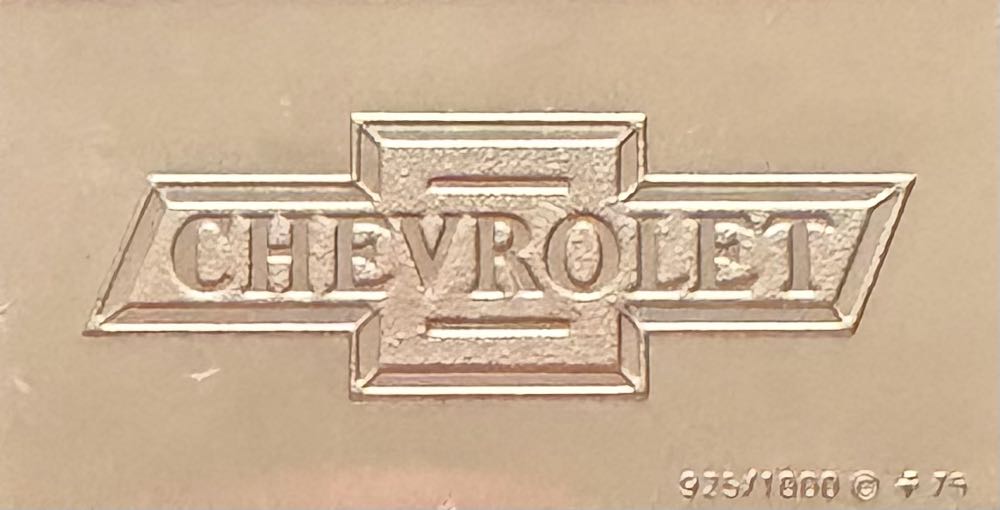 Chevrolet 1929 Silver Ingot  coin collectible - Main Image 2